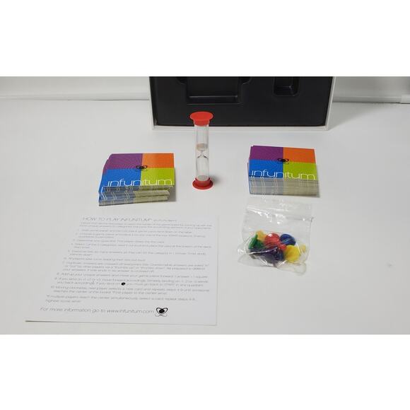 INFUNITUM Board Game UNIQUENESS COUNTS & FUN NEVER ENDS Best Game in Show - Picture 3 of 7